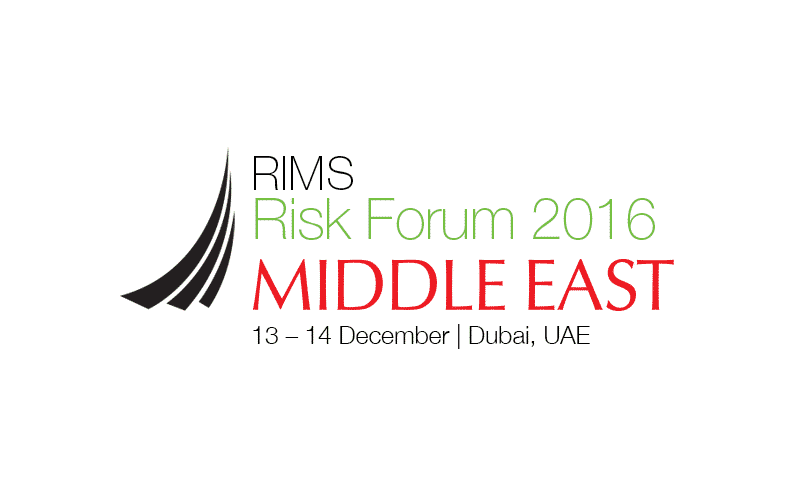 RIMS Risk Forum 2016 Middle East RIMS Risk Forum 2016 Middle East