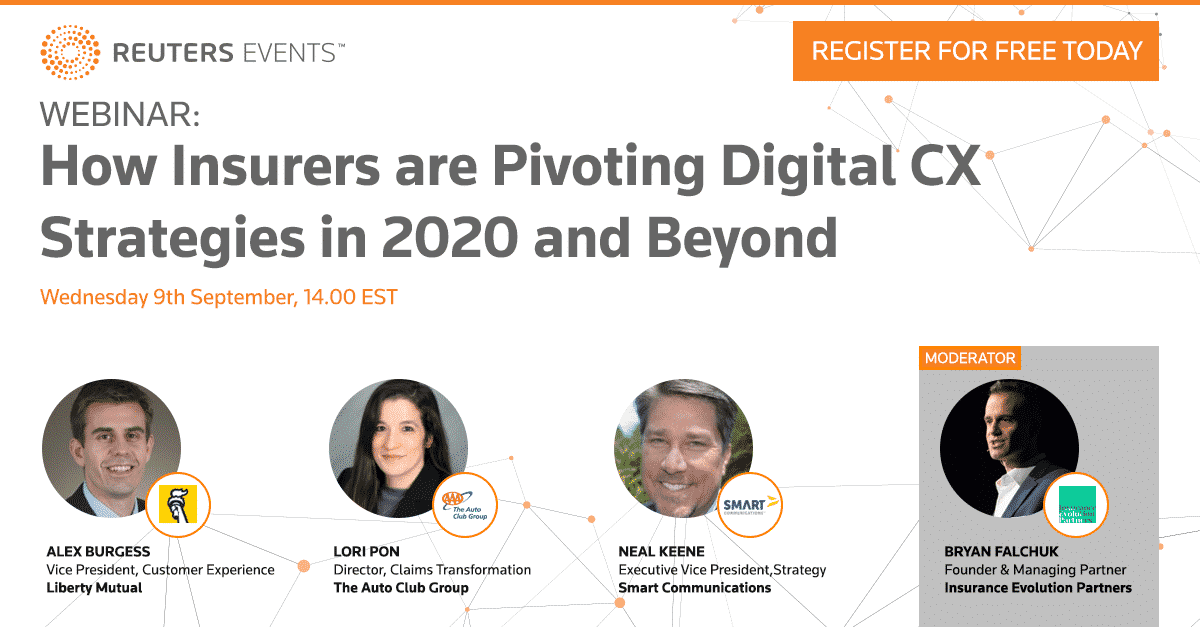 Webinar: How Insurers are Pivoting Digital CX Strategies in 2020 and Beyond