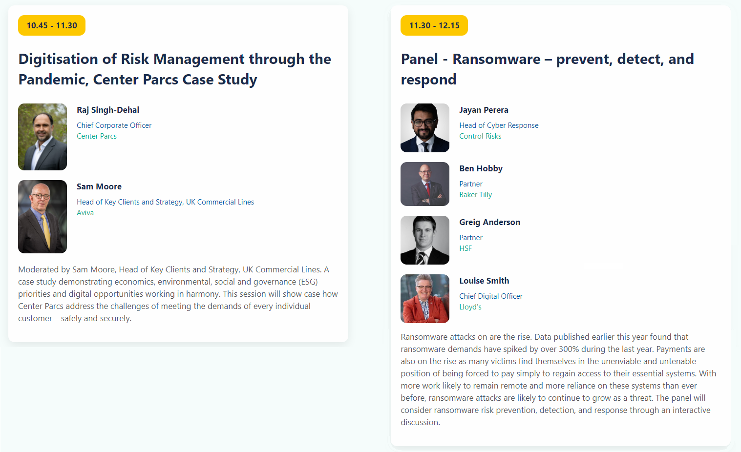 Airmic Technology Forum 2021