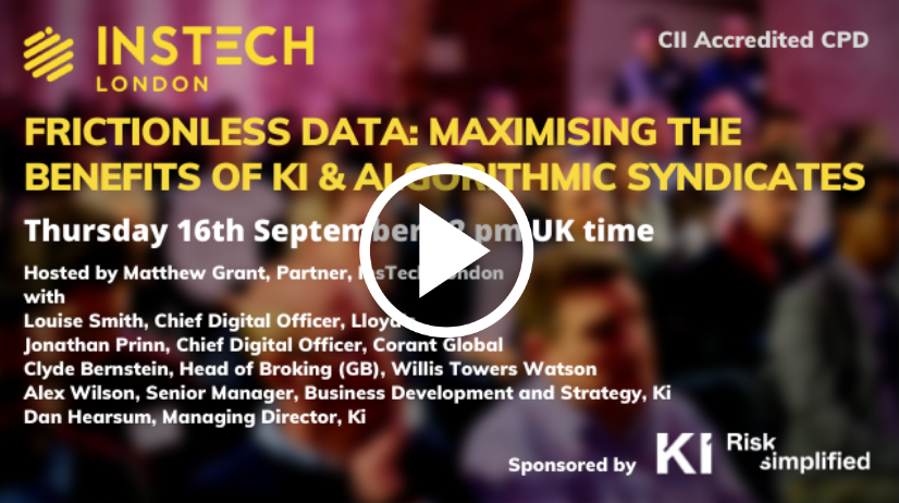Webinar: Frictionless Data - Maximising the Benefits of Ki & Algorithmic Syndicates