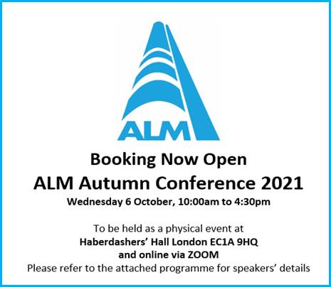 ALM Autumn Conference 2021