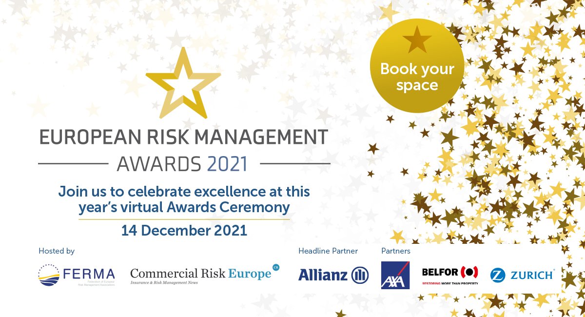 European Risk Management Awards 2021 European Risk Management Awards 2021