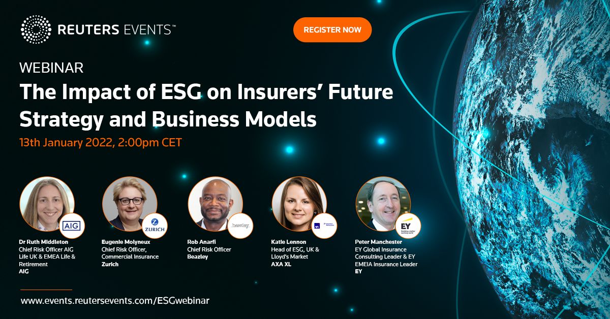 Webinar: The Impact of ESG on Insurers’ Future Strategy and Business Models