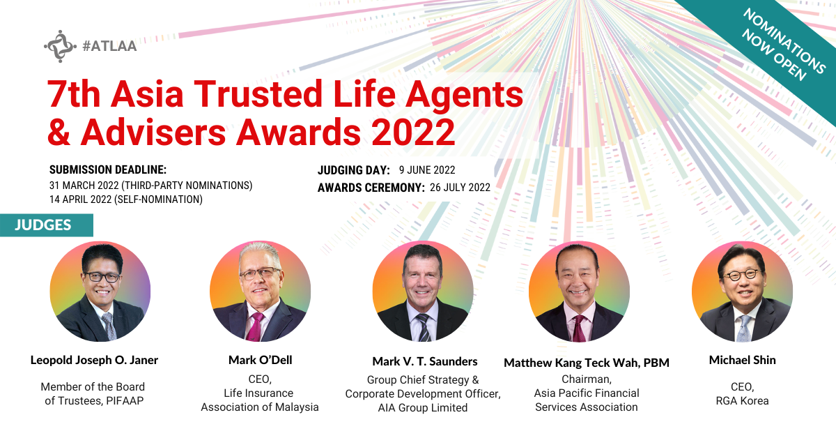 7th Asia Trusted Life Agents & Advisers Awards 2022 7th Asia Trusted Life Agents & Advisers Awards 2022