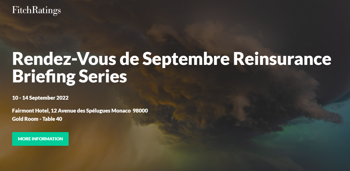 Rendez-Vous de Septembre Reinsurance Briefing Series 2022 Rendez-Vous de Septembre Reinsurance Briefing Series 2022