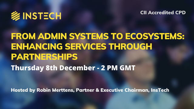 Webinar: From Admin Systems to Ecosystems - Enhancing services through partnerships Webinar: From Admin Systems to Ecosystems - Enhancing services through partnerships