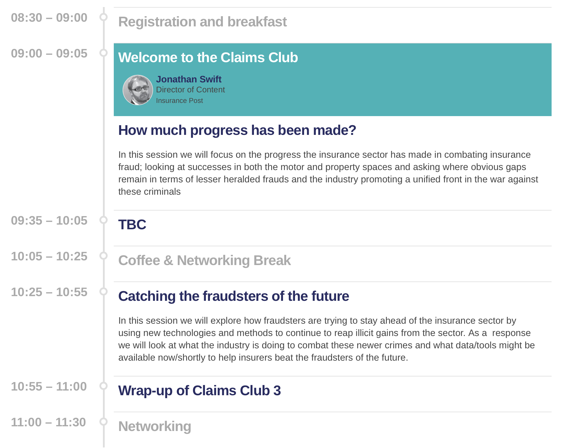 Insurance Post Claims Club 2024: Fraud (3)