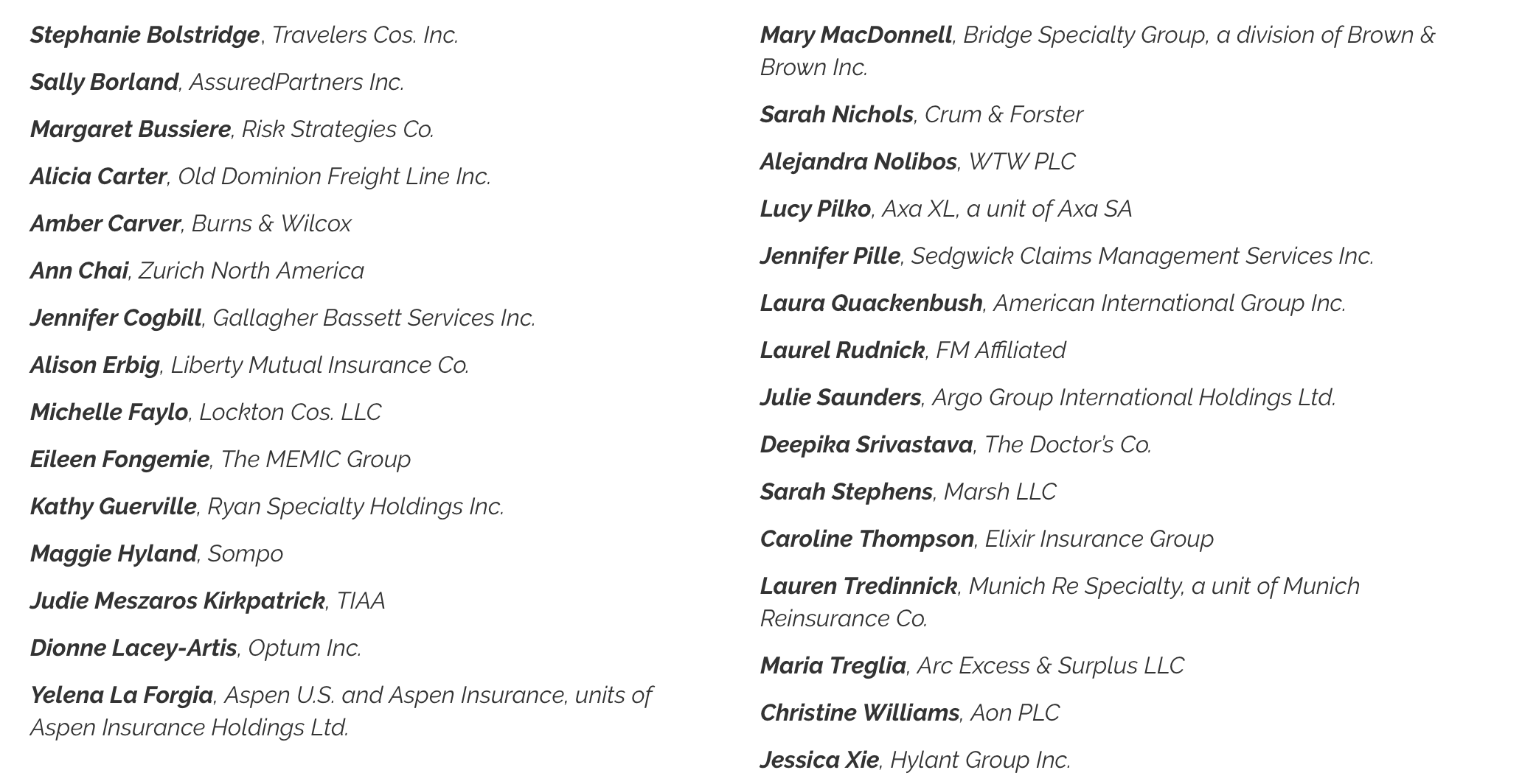 Women to Watch Awards & Leadership Conference 2024 Women to Watch Awards & Leadership Conference 2024