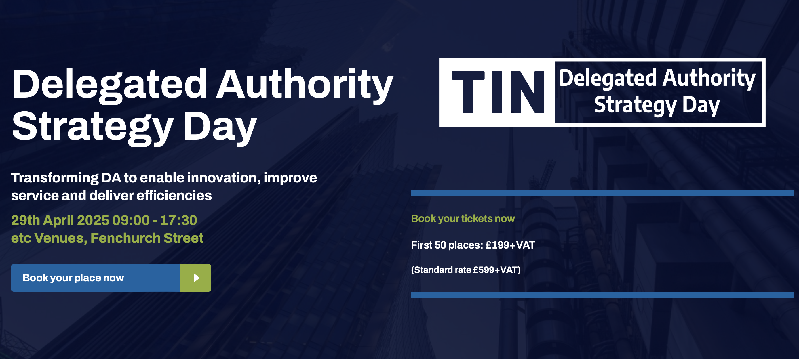 Delegated Authority Strategy Day 2025 Delegated Authority Strategy Day 2025