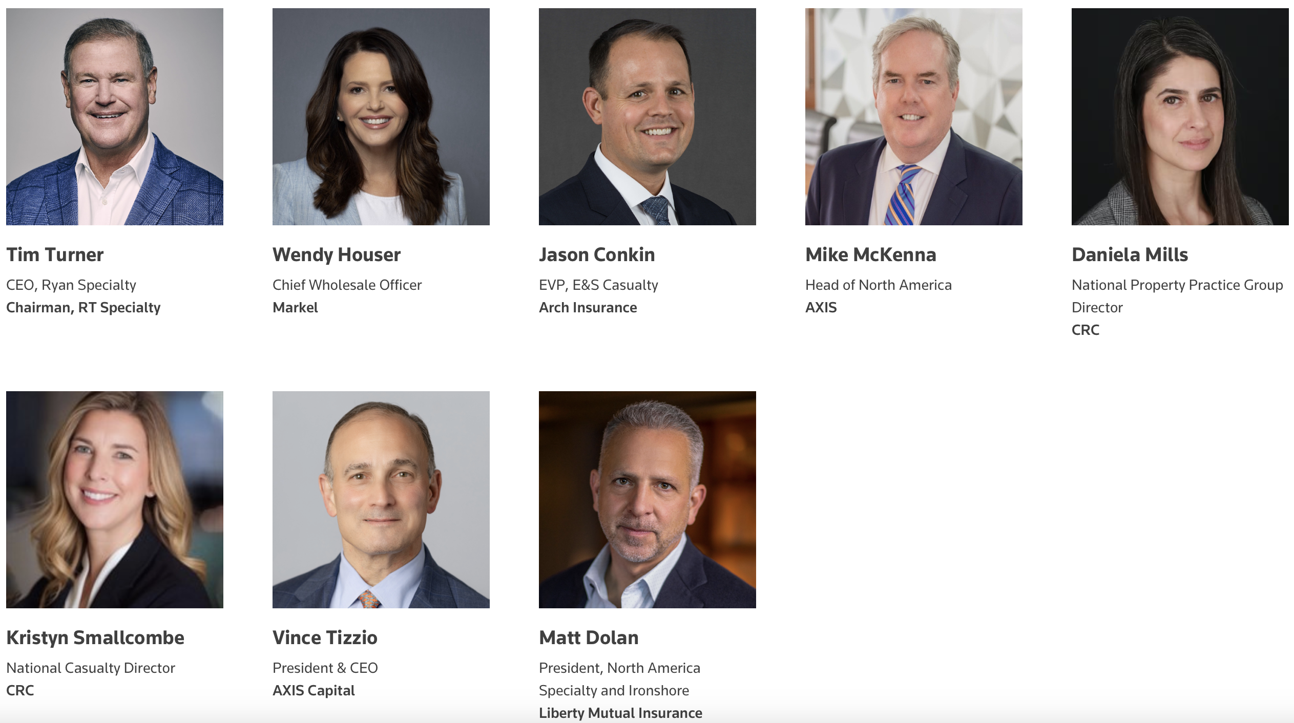 E&S Insurer Conference & Awards 2025 E&S Insurer Conference & Awards 2025