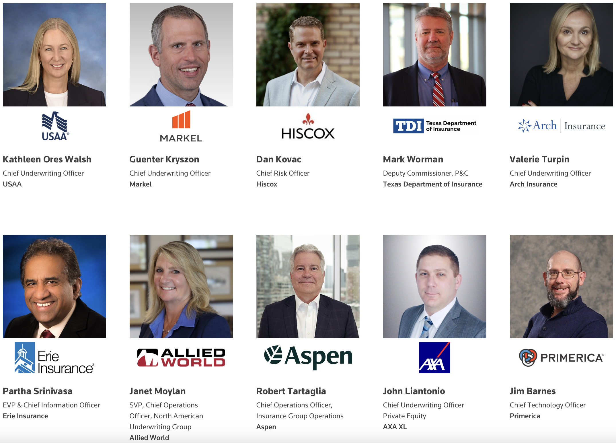 Connected Underwriting USA 2025 Connected Underwriting USA 2025