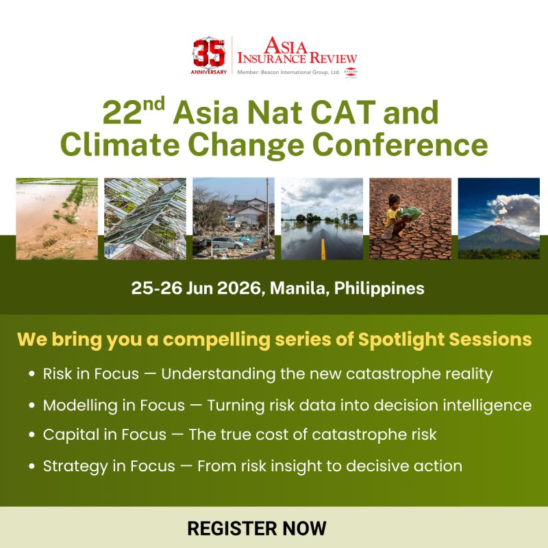 22nd Asia Nat CAT and Climate Change Conference 2026 22nd Asia Nat CAT and Climate Change Conference 2026