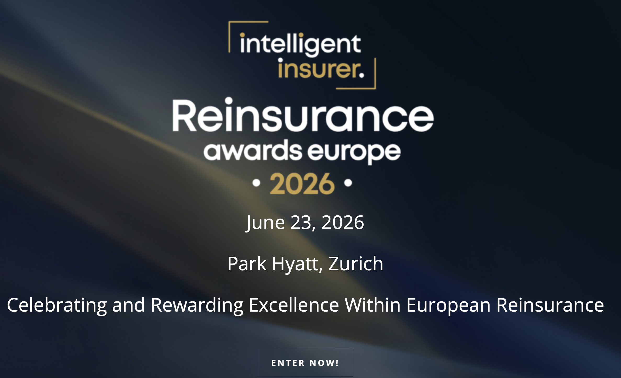 Reinsurance Awards Europe 2026 Reinsurance Awards Europe 2026