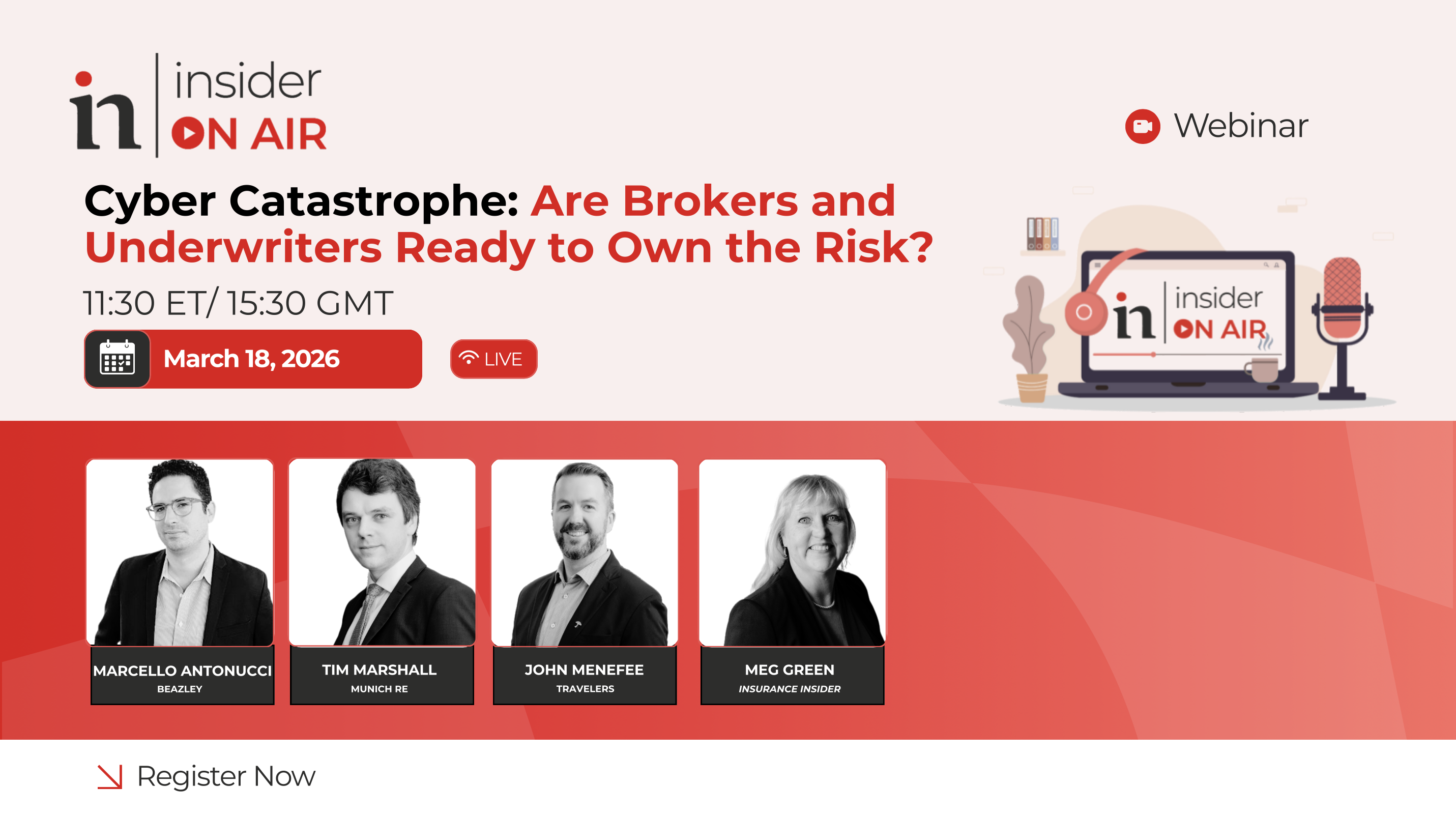 Webinar: Cyber catastrophe - Are brokers and underwriters ready to own the risk? 2026