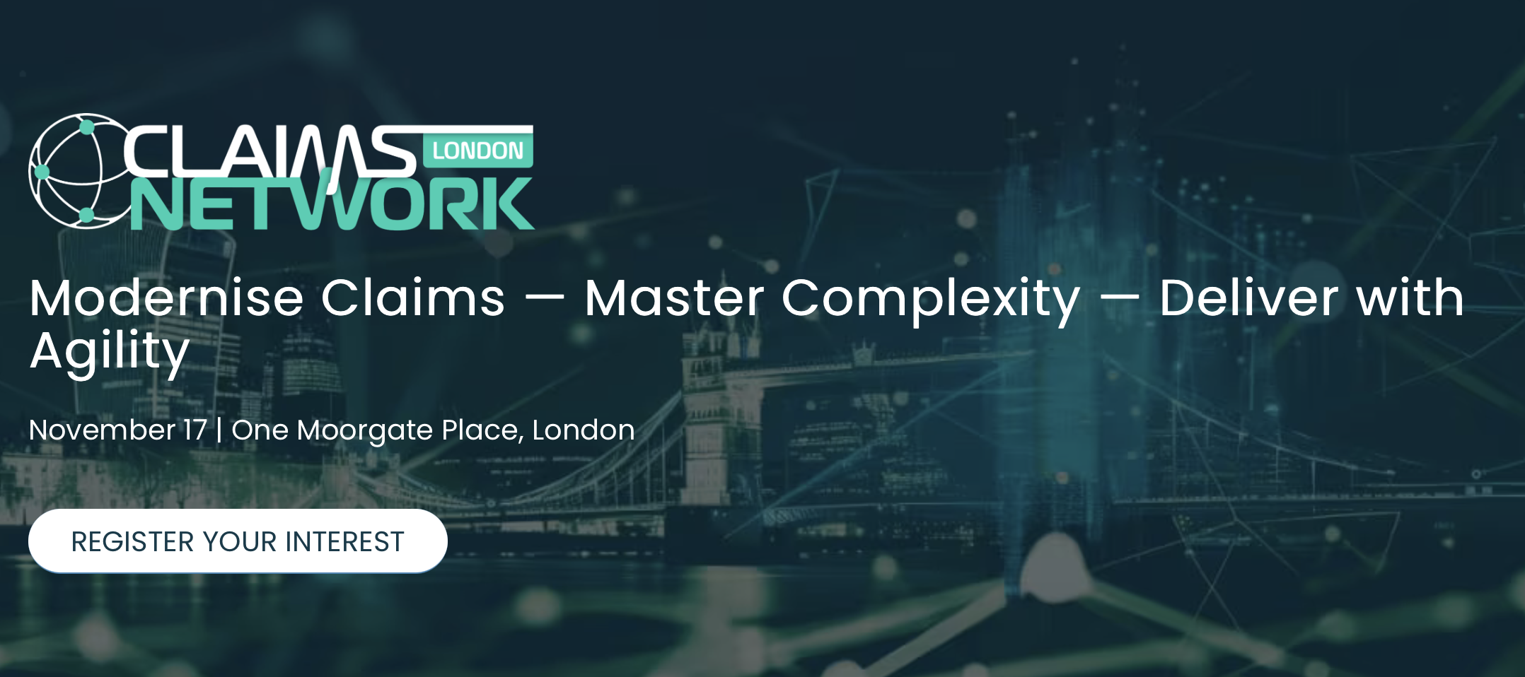 Claims Network: London 2026 Claims Network: London 2026