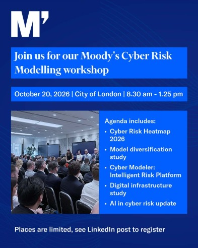 Moody's Cyber Risk Modelling Workshop 2026 Moody's Cyber Risk Modelling Workshop 2026